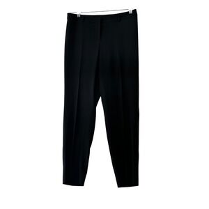 St. John Collection Black Dress Pants Career Business Wear Ankle Trousers Size 6